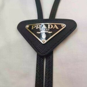 🌹Prada Saffiano Leather Bolo Tie Unisex